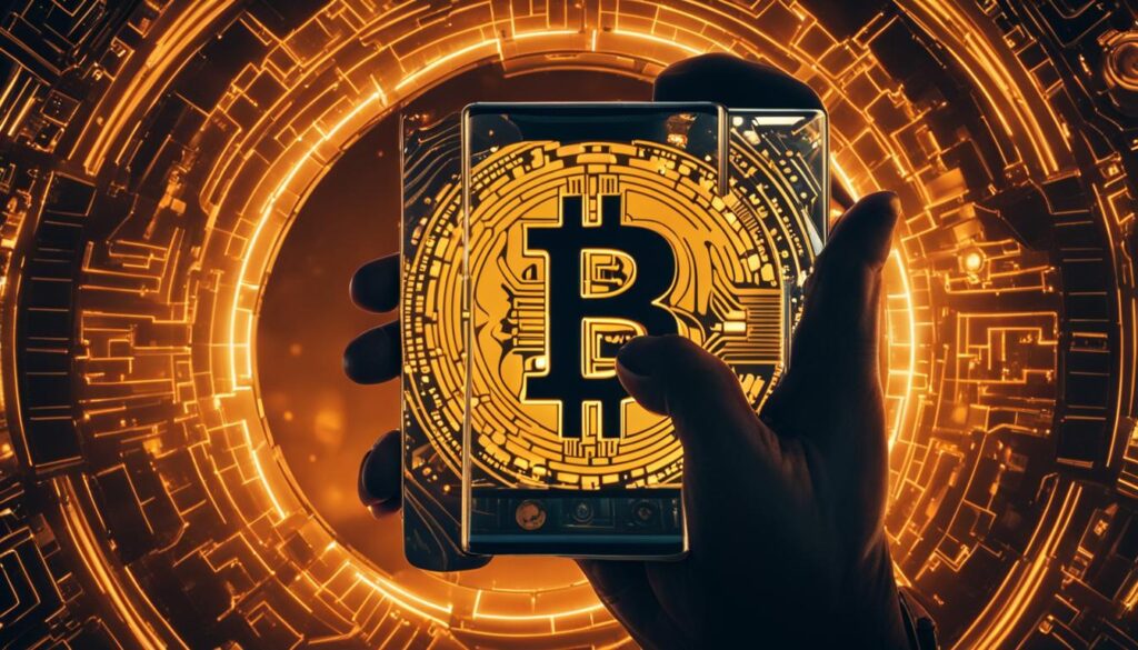 Carteira móvel Bitcoin