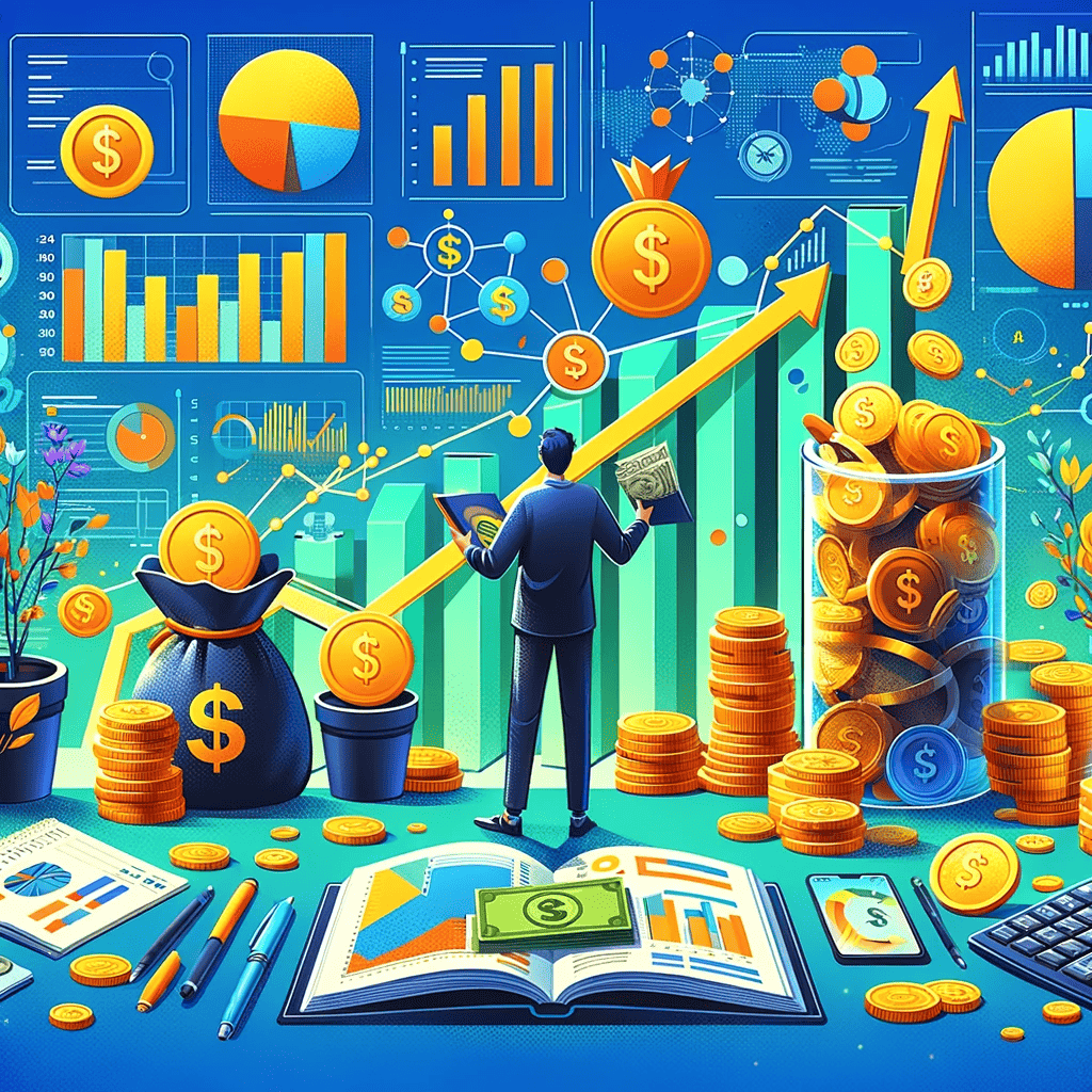 Aqui está a segunda ilustração, destacando estratégias para poupança eficiente e gestão financeira inteligente.